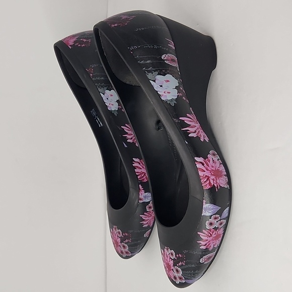 Crocs Lina floral wedge shoes - Picture 3 of 7
